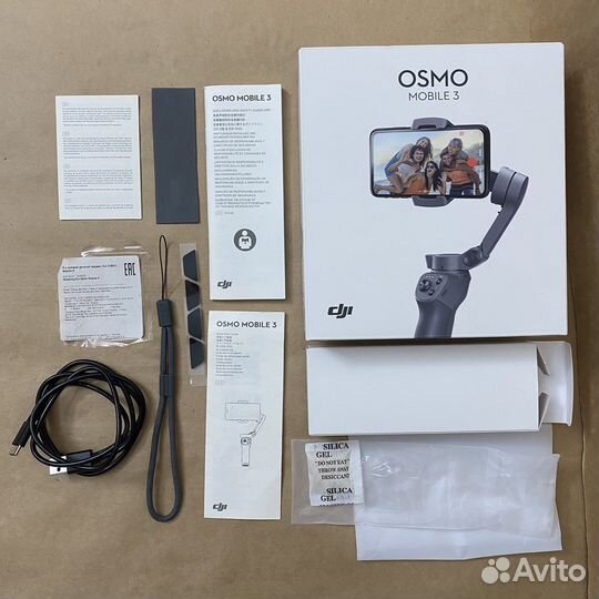 Стабилизатор DJI Osmo Mobile 3 (монопод/стедикам)