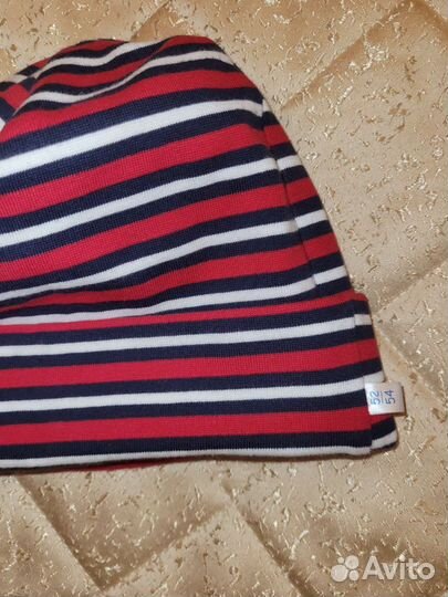 Шапка для мальчика 2-3 года, 46-48 пакетом
