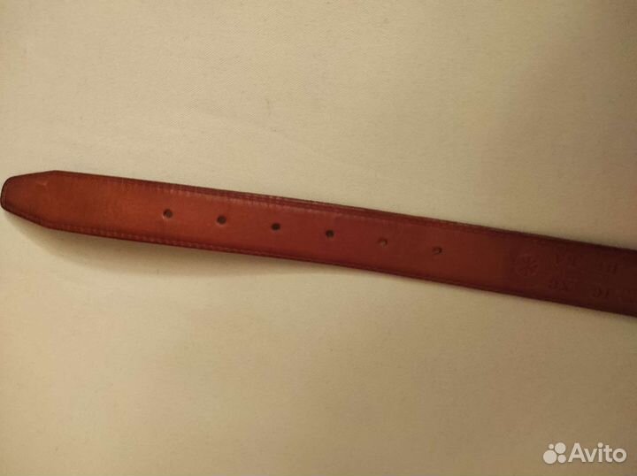 Ремень женский натуральная кожа с молитвой