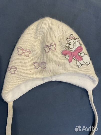Шапка для девочки зимняя 44-46