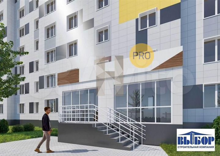 Квартира-студия, 28,3 м², 1/9 эт.