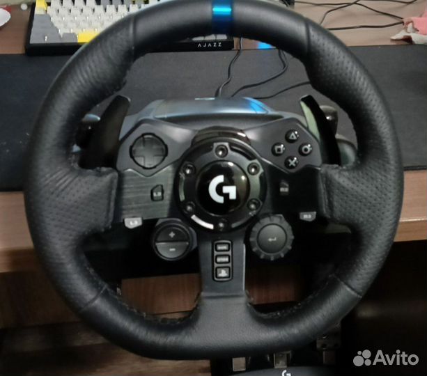 Игровой руль logitech g923 trueforce