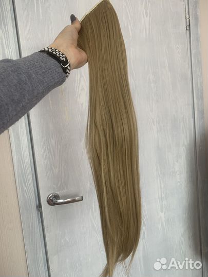 Хвост на ленте накладной (шиньон)