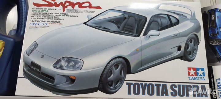 Сборная модель автомобиля toyota supra