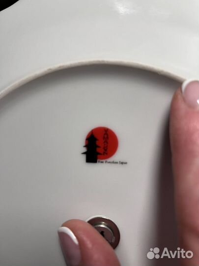 Ваза для конфет трехярусная, фарфор, Япония