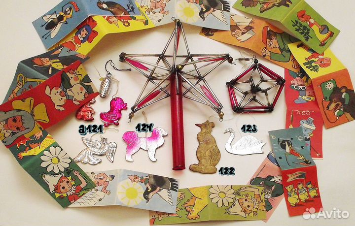 Елочные игрушки из СССР