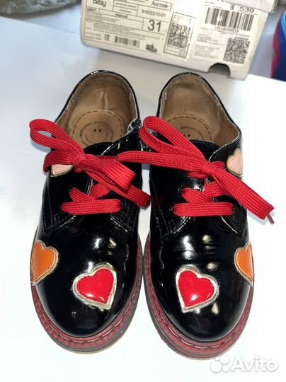 Ботинки для девочки 31 размер