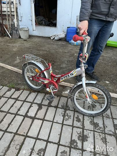 Детский велосипед stels 16