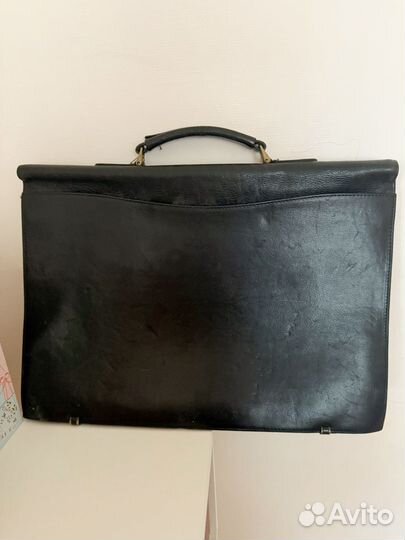 Мужской кожаный портфель Matras