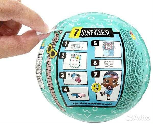 Кукла лол мальчик boys 4 серия