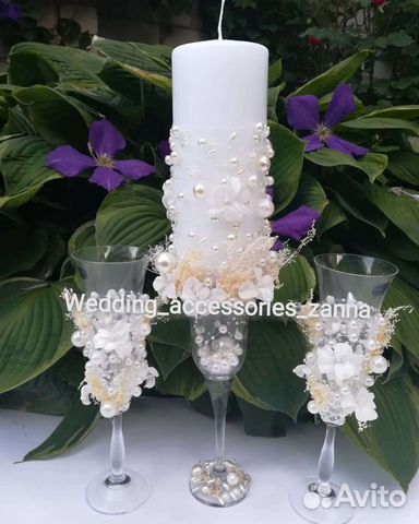 Свадебные аксессуары на стол