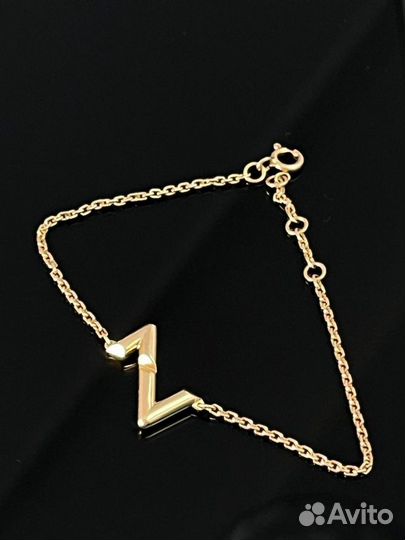 Золотой браслет Louis Vuitton