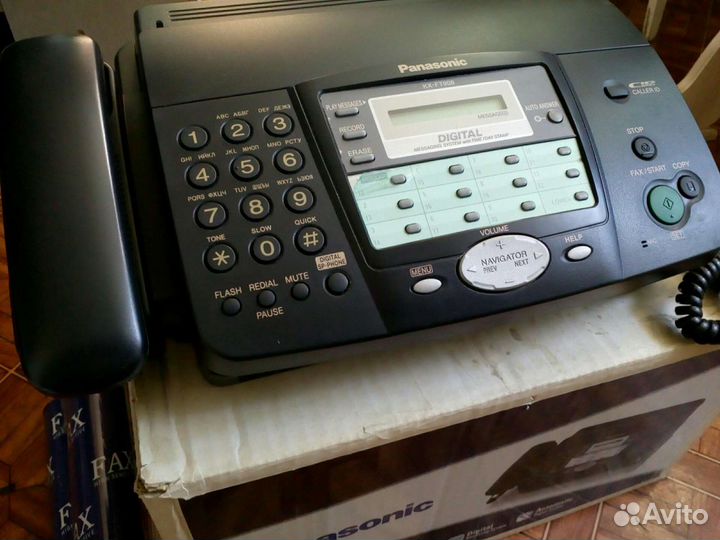 Факс с цифровым автоответчиком Panasonic KX-FT908U