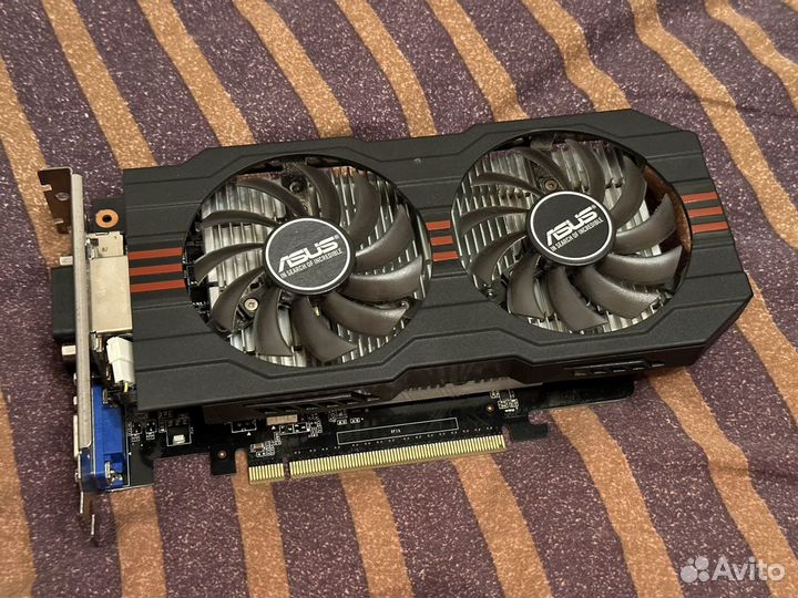 Игровая видеокарта asus GeForce GTX 750 Ti OC 2 Гб