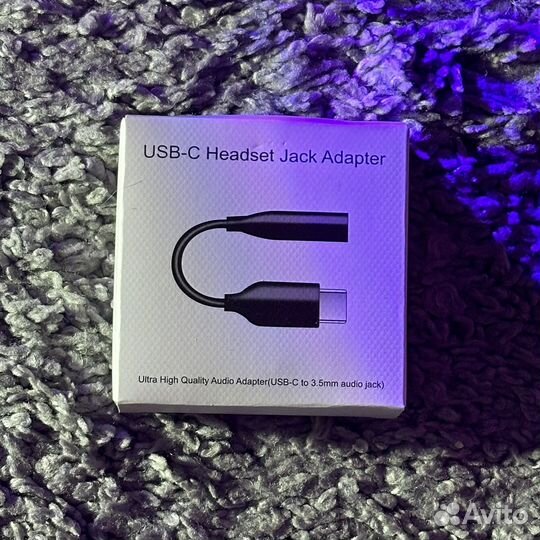 Переходник lightning 3.5 jack