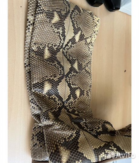 Sergio rossi сапоги 41 питон