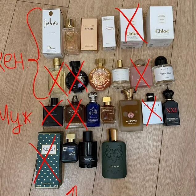 Оригинальный парфюм Chanel, tom ford