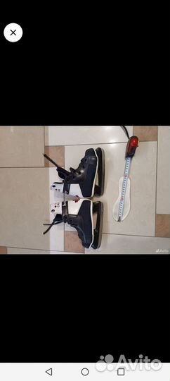 Коньки хоккейные детские размер 26