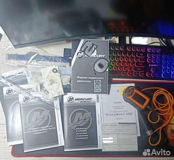 Новые Wyatboat-4м.+Mercury25/4т+прицеп+эхолот