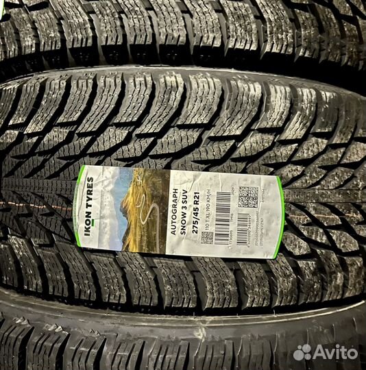 Ikon Tyres Autograph Snow 3 SUV 275/45 R21 и 315/40 R21