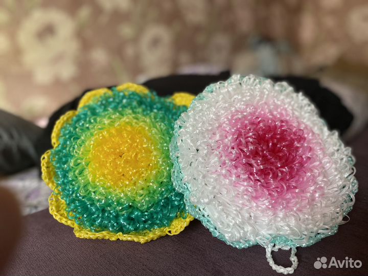 Мочалки ручной работы