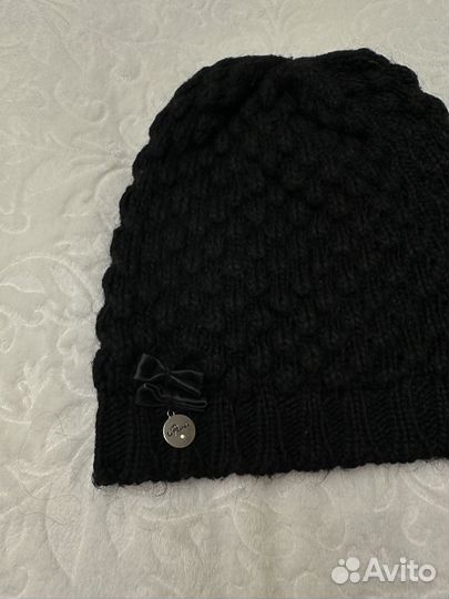 Шапка шерстяная вязаная