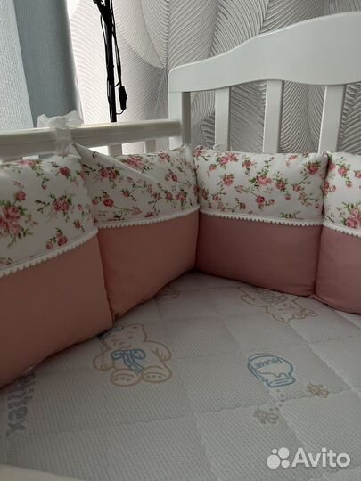 Бортики в детскую кроватку