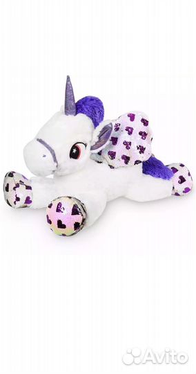 Мягкий единорог большая плюшевая игрушка