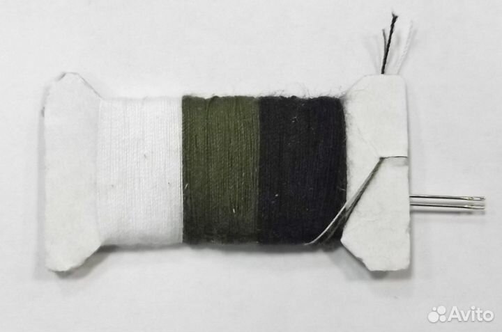 Нитки иголки набор