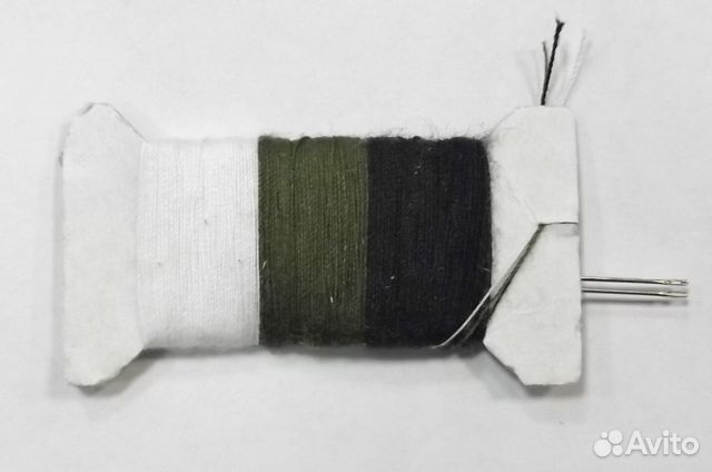 Нитки иголки набор