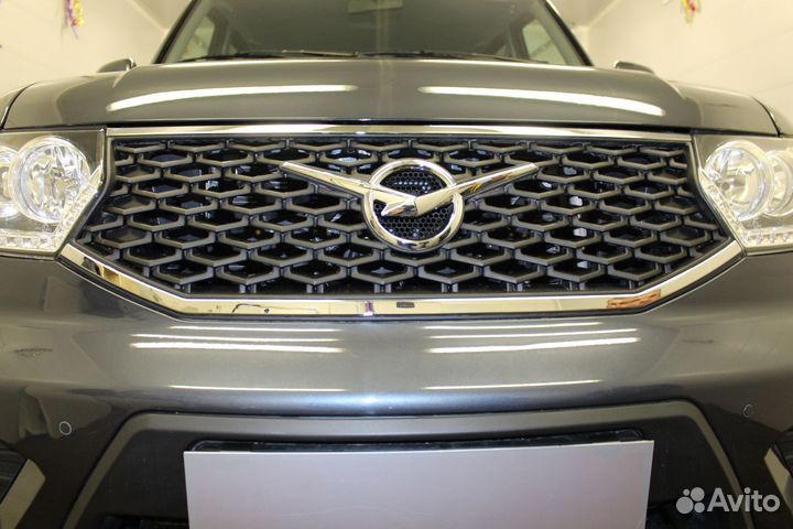 Защитная сетка радиатора черная УАЗ Patriot (2016