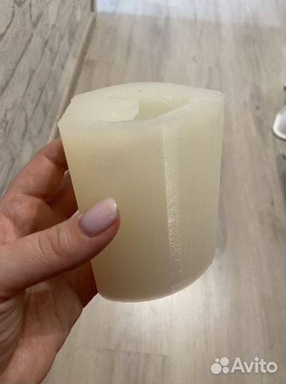 Форма для шоколада (Мишка с подарком)