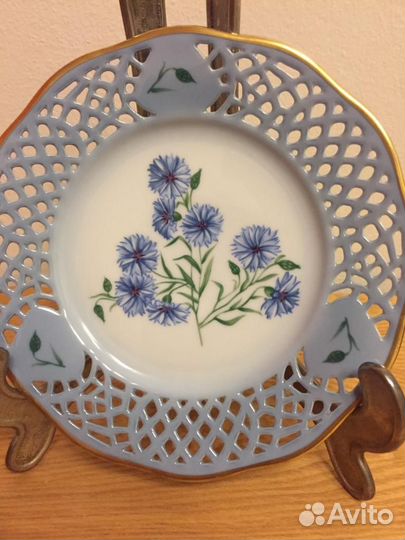 Тарелки настенные фарфоровые Svaneholm