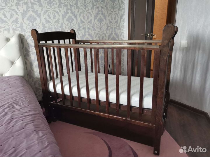 Детская кроватка можга красная звезда