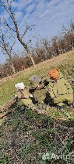 Мишка тедди ручная работа