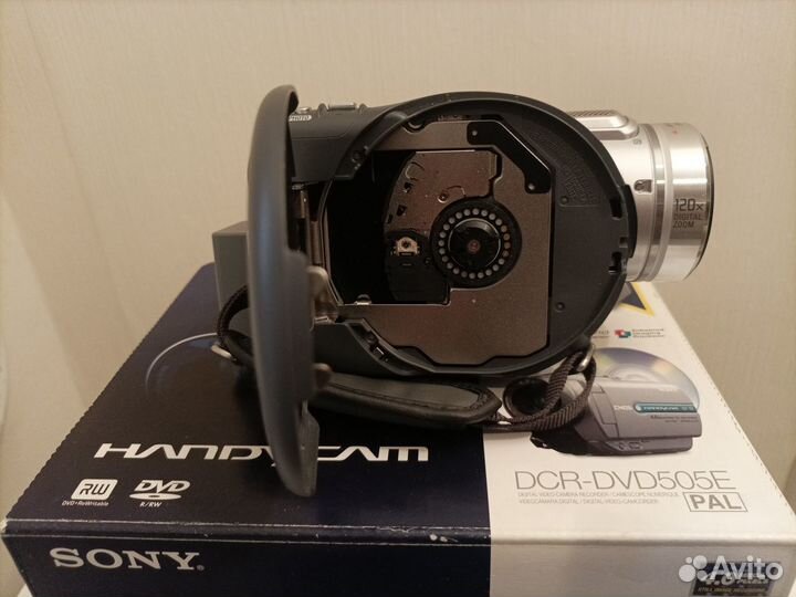 Видеокамера sony handycam DCR-DVD505E