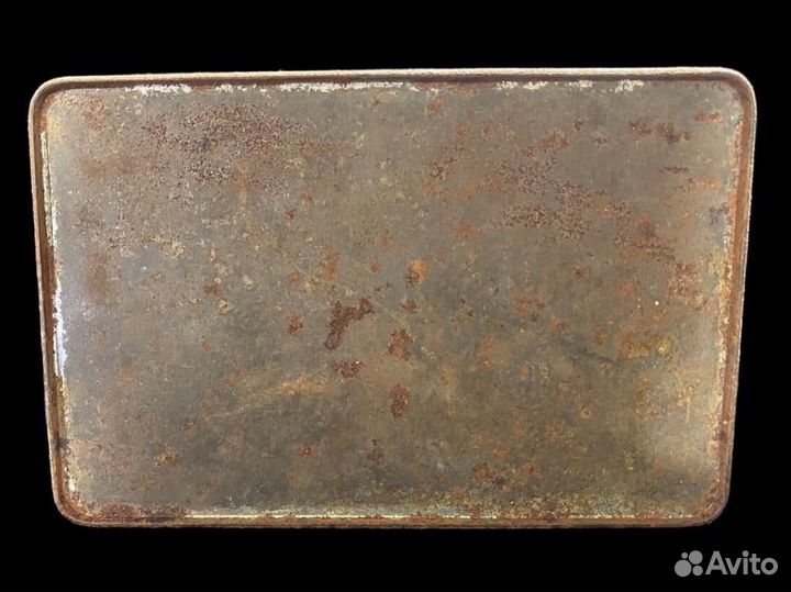 Старинная кондитерская коробка абрикосовъ