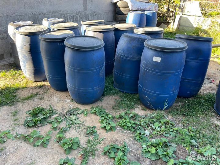 Бочка пластиковая 227 л