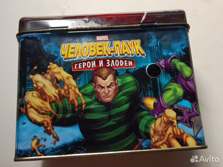 Карточки человека паука + сундучок
