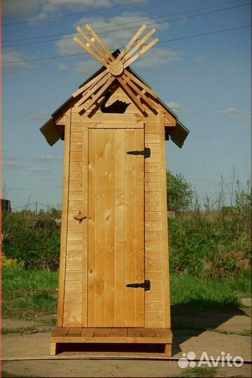Дачный туалет с установкой Ы656