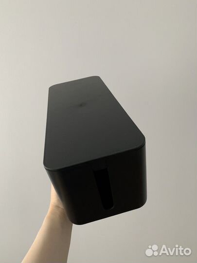 Короб / контейнер для проводов / Черный