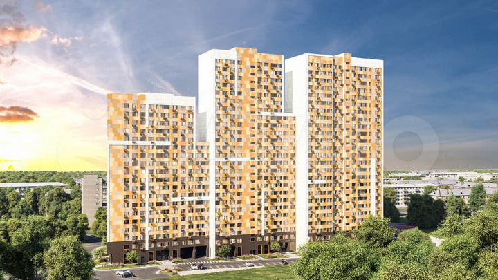3-к. квартира, 75,7 м², 10/25 эт.