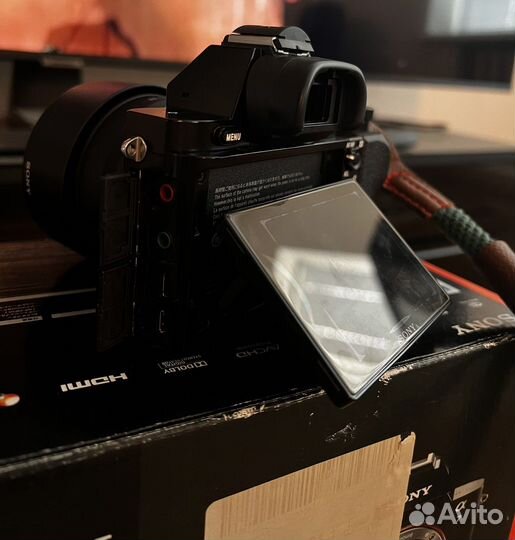 Sony alpha 7 два объектива