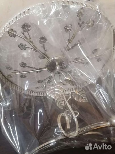 Чайная пара фарфор. Подставка для торта