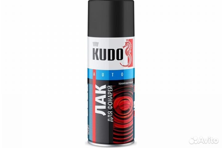 Лак для тонировки фар kudo черный 520 мл., kudo-90