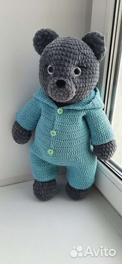 Мягкие игрушки вязанные