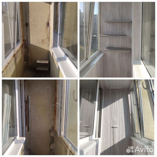 Обшивка балконов