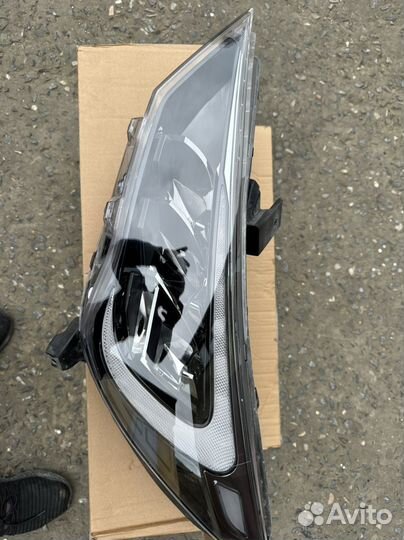 Фара хундай солярис лед 4