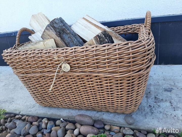 Кашпо из ротанга