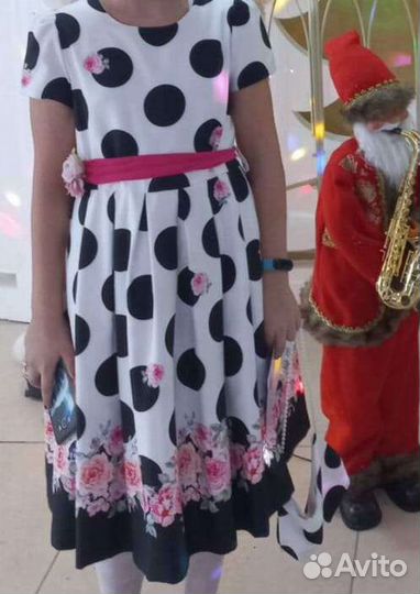 Платье для девочки 140 размер